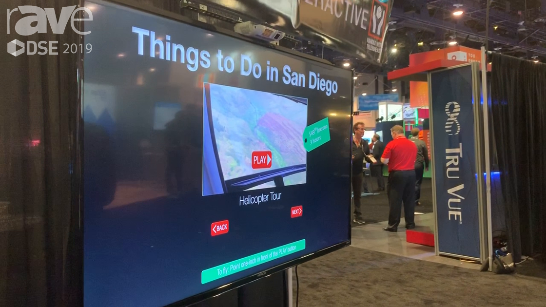 DSE 2019: Hitachi Demos Its No-Touch Interactive TelekinEASY Signage