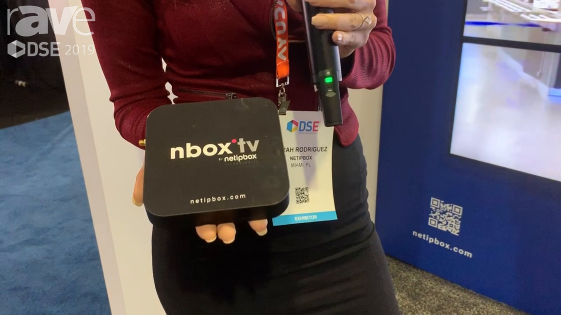 DSE 2019: Netipbox Talks About Its NBOX Media Player and CMS, Designed for Marketers