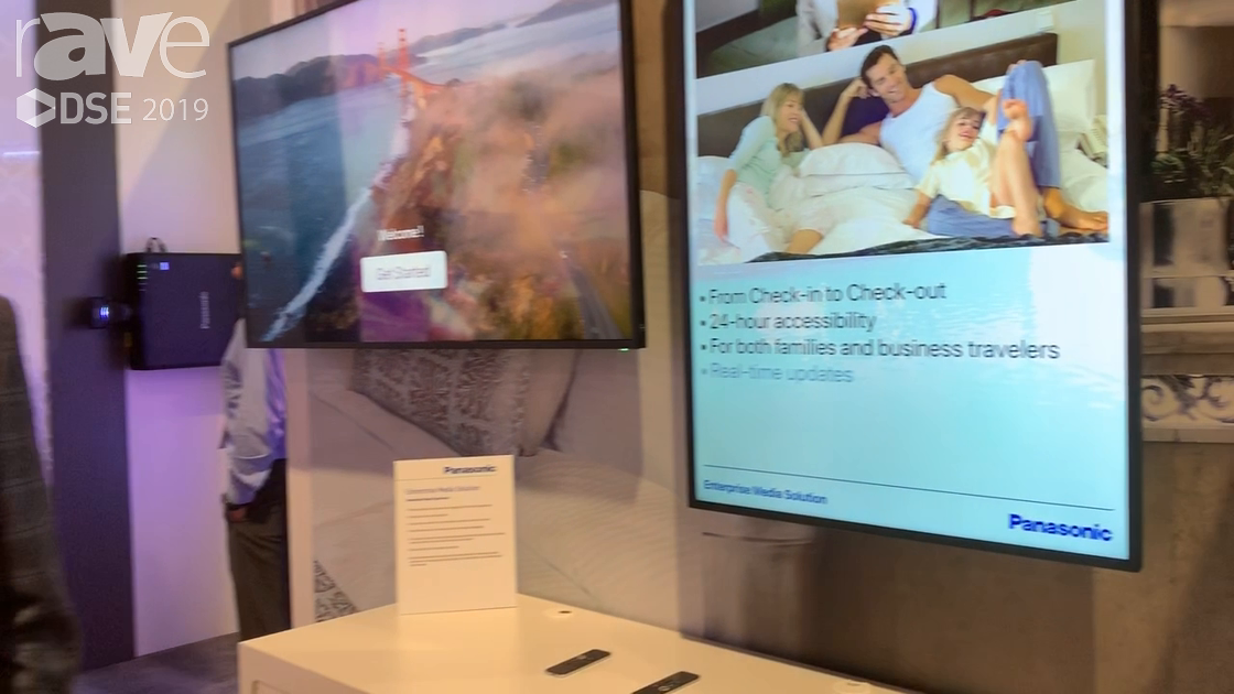 DSE 2019: Panasonic Showcases Its EQ1 Series of 4K Displays