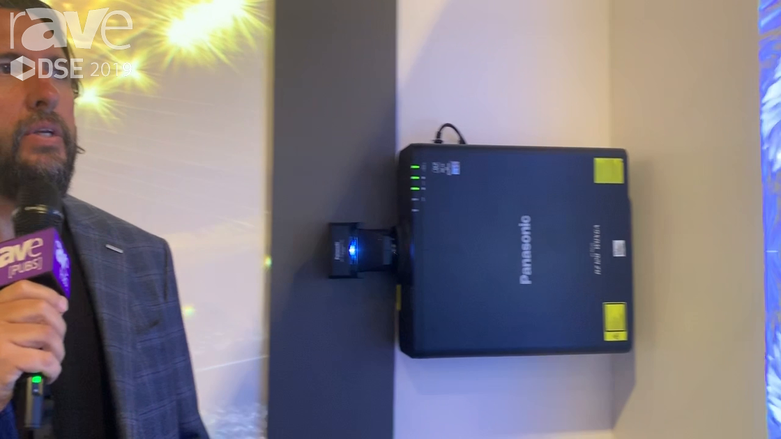 DSE 2019: Panasonic Showcases Its 12,000-Lumen RZ120BU 1-Chip DLP Laser Portable LCD Projector