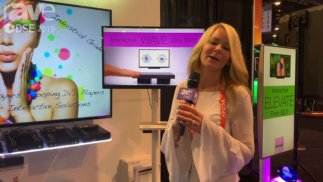 DSE 2019: Videotel Demos Its Interactive, Gesture-Based WAVE Solution