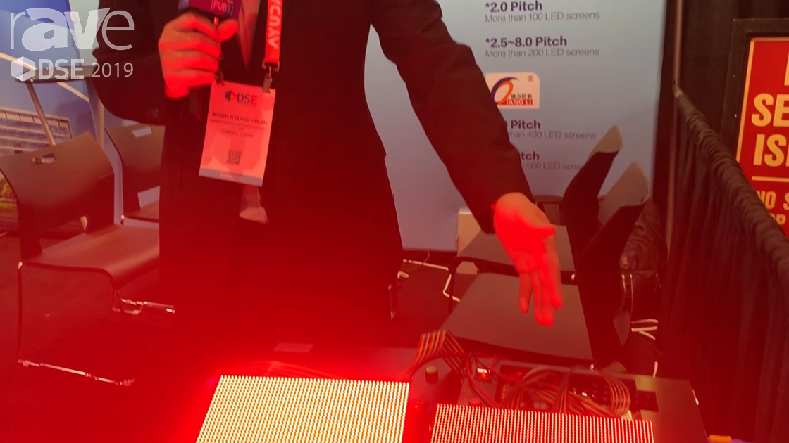 DSE 2019 Xiamen Xindeco Optoelectronics Showcases Its XOAF1516RGBL