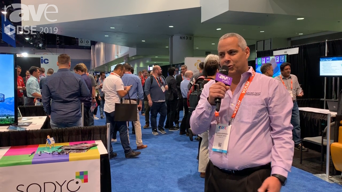 DSE 2019: Broadcast Depot App Sodyo Allows for QR-Code-Esque Icon on Far Away Billboards