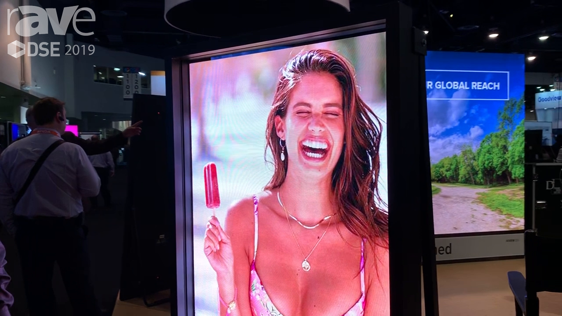 DSE 2019: D3 LED Features Its NView 2.0mm LED Display With 3000 Nits Brightness
