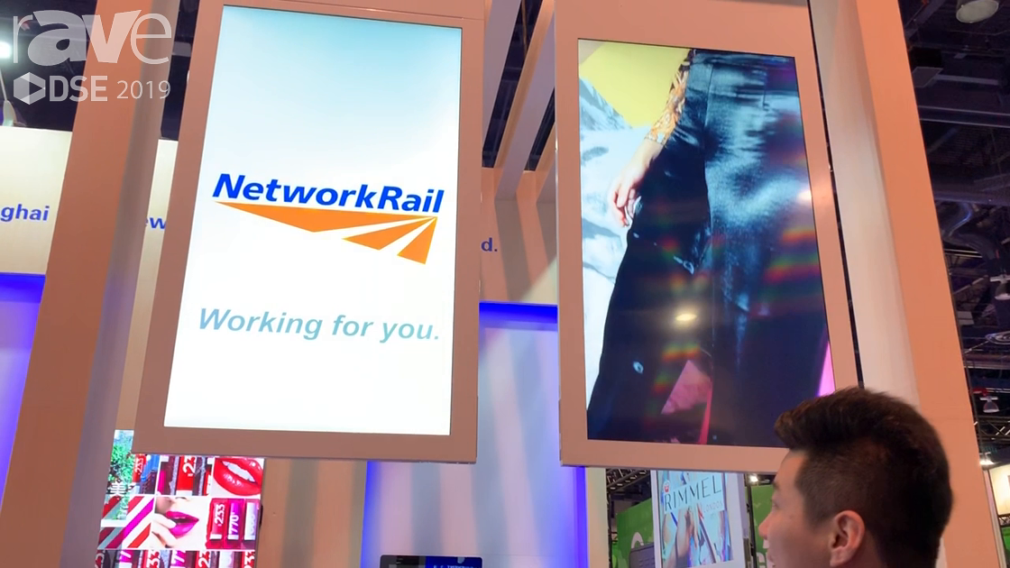 DSE 2019: Goodview Showcases Both Single- and Double-Sided Signage for Retail Windows With Android
