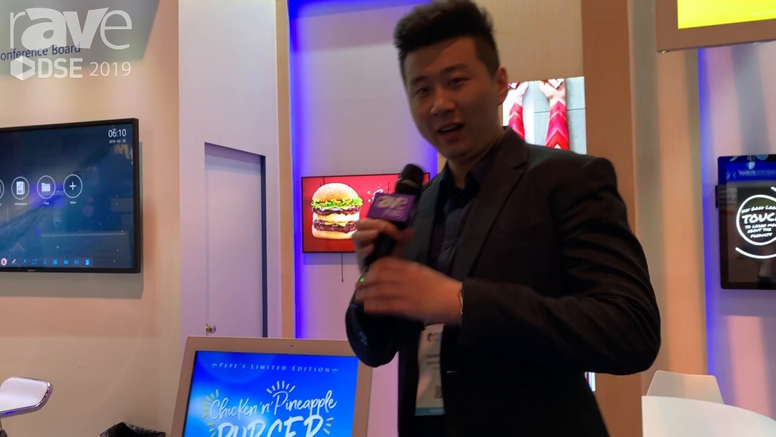 DSE 2019: Goodview Showcases Battery-Powered (14 Hours), Outdoor, Portable Signage With Light Sensor