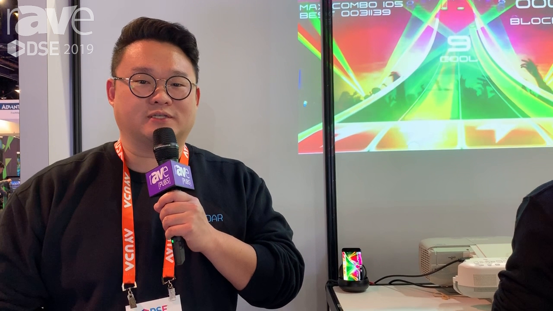 DSE 2019: Korean Company CoreDAR Demos Gesture-Based Gaming Using T-LiDAR Technology