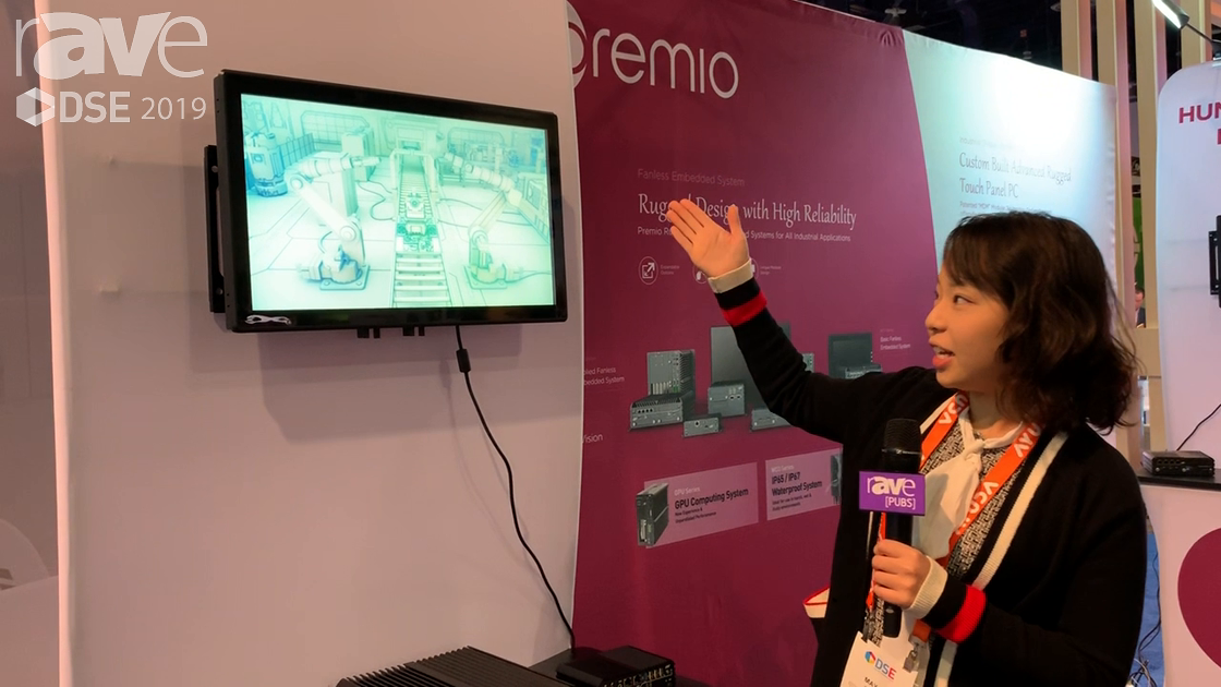 DSE 2019: Premio Showcases Industrial Panel PC, Embedded Computer System