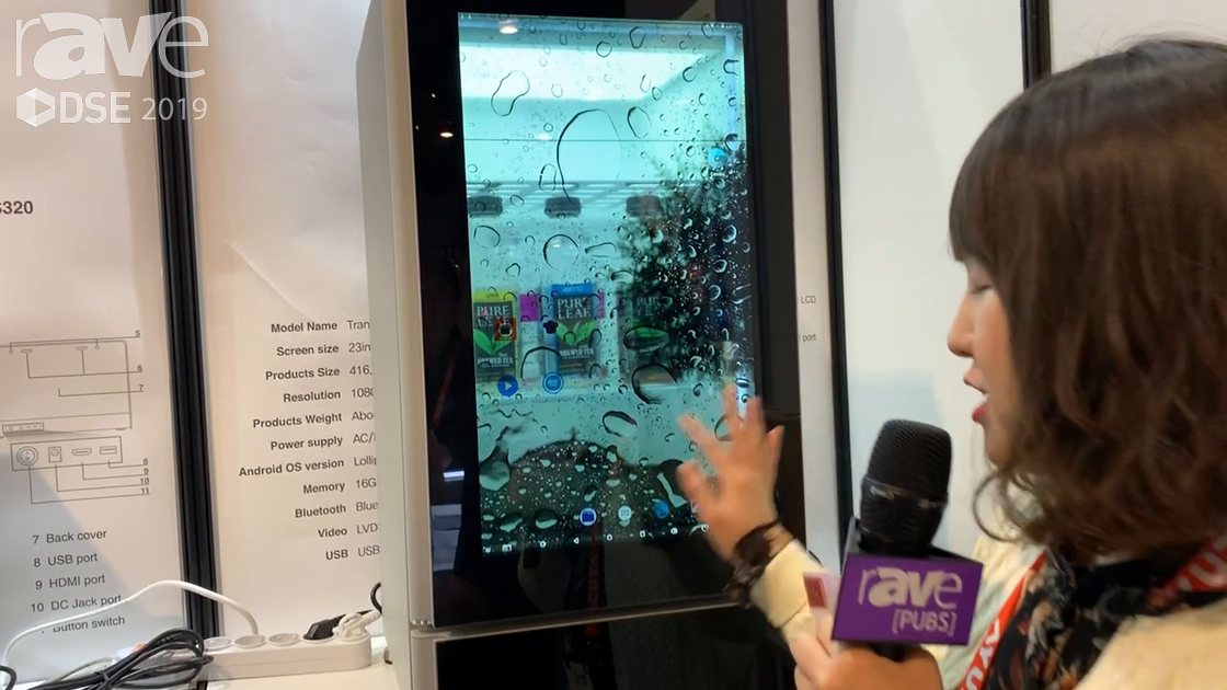 DSE 2019: Evertree Showcase a Wi-Fi-Based Cooler With Transparent Touch Screen as the Door