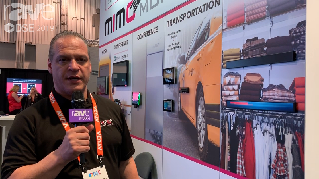 DSE 2019: Mimo Monitors Highlights Its 23.1-Inch Shelf Edge Touch Display