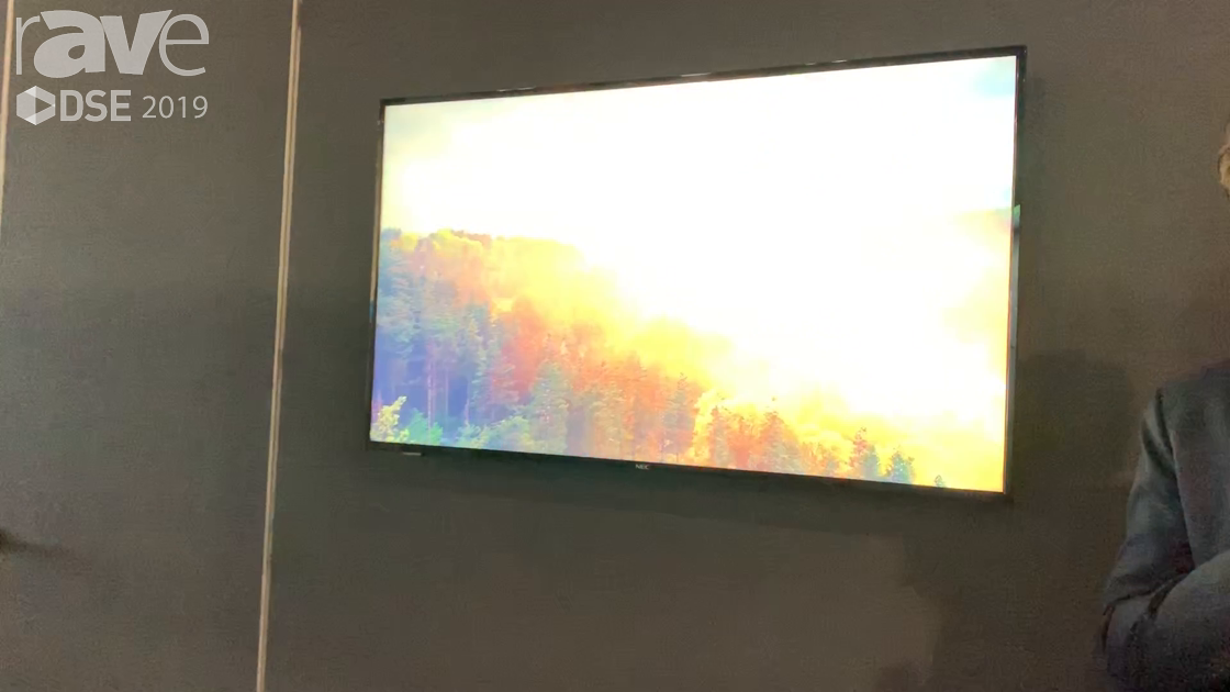 DSE 2019: NEC Display Showcases Its 7th Generation E 507Q Display, Now 4K and with LAN Communication