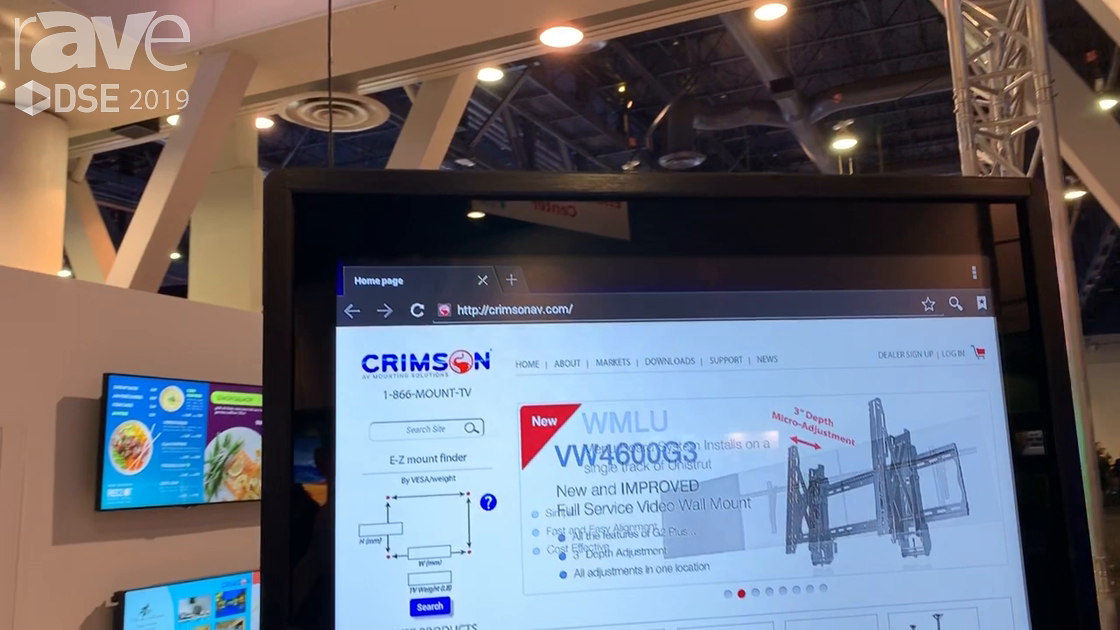 DSE 2019: Crimson AV Intros New All-In-One Kiosk