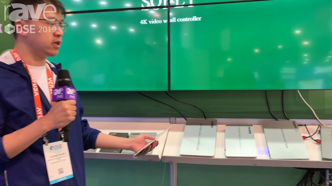 DSE 2019: SOFLY Showcases Its New 4K Video Wall Controllers
