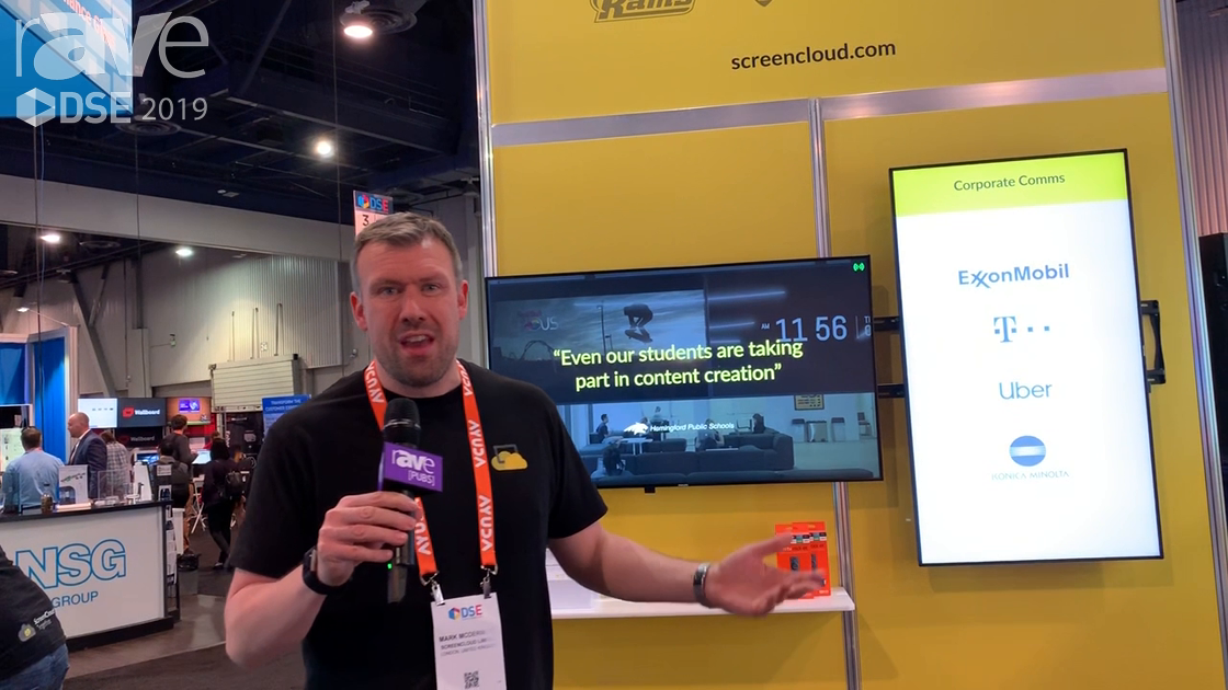 DSE 2019: ScreenCloud, a SaaS DS Platform, Talks About Enterprise Layer of CMS