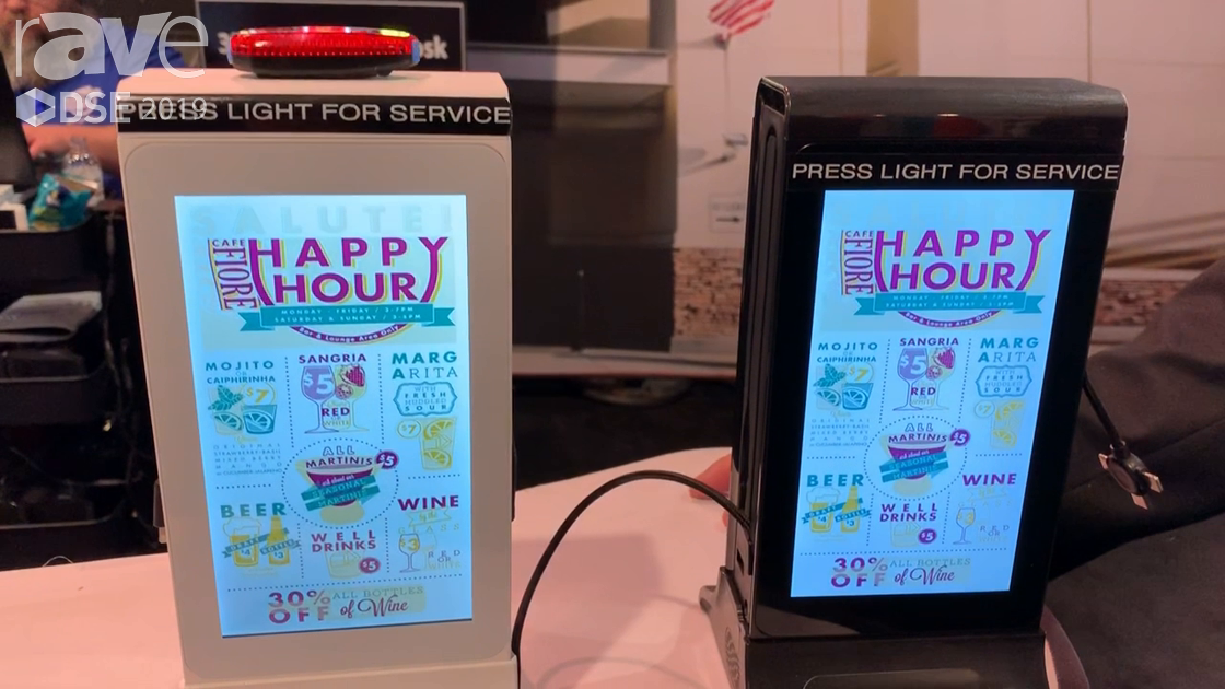 DSE 2019: Mirage Vision Talks About Mini Tabletop Kiosk With Mobile Phone Charging