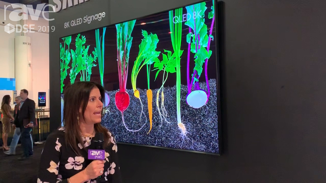 DSE 2019: Samsung Features 8K QLED Signage