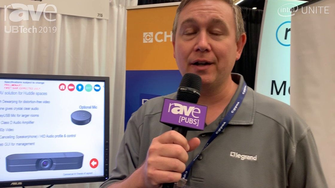 UB Tech 2019: Vaddio Showcases Its HuddleSHOT All-in-One Huddle Room AV Solution