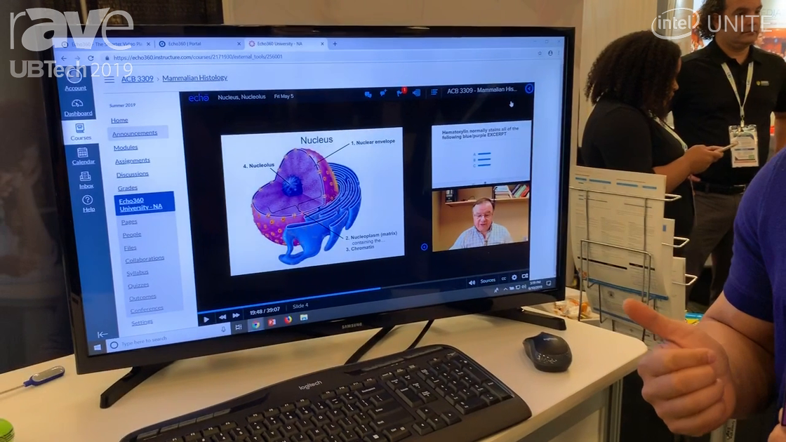 UB Tech 2019: Echo 360 Demos Its Video Platform for Education