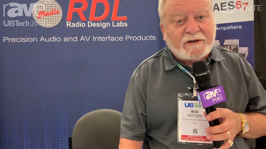 UB Tech 2019 Radio Design Labs Shows DanteEnabled Bluetooth Devices