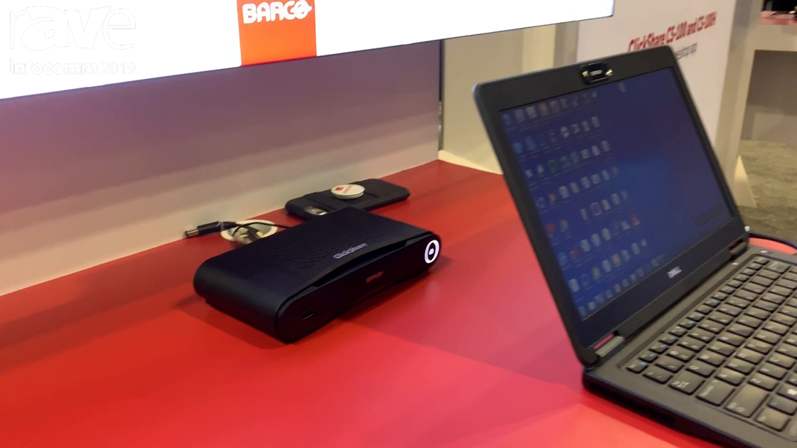 InfoComm 2019: Barco Intros ClickShare 100 Huddle and ClickShare Desktop Application