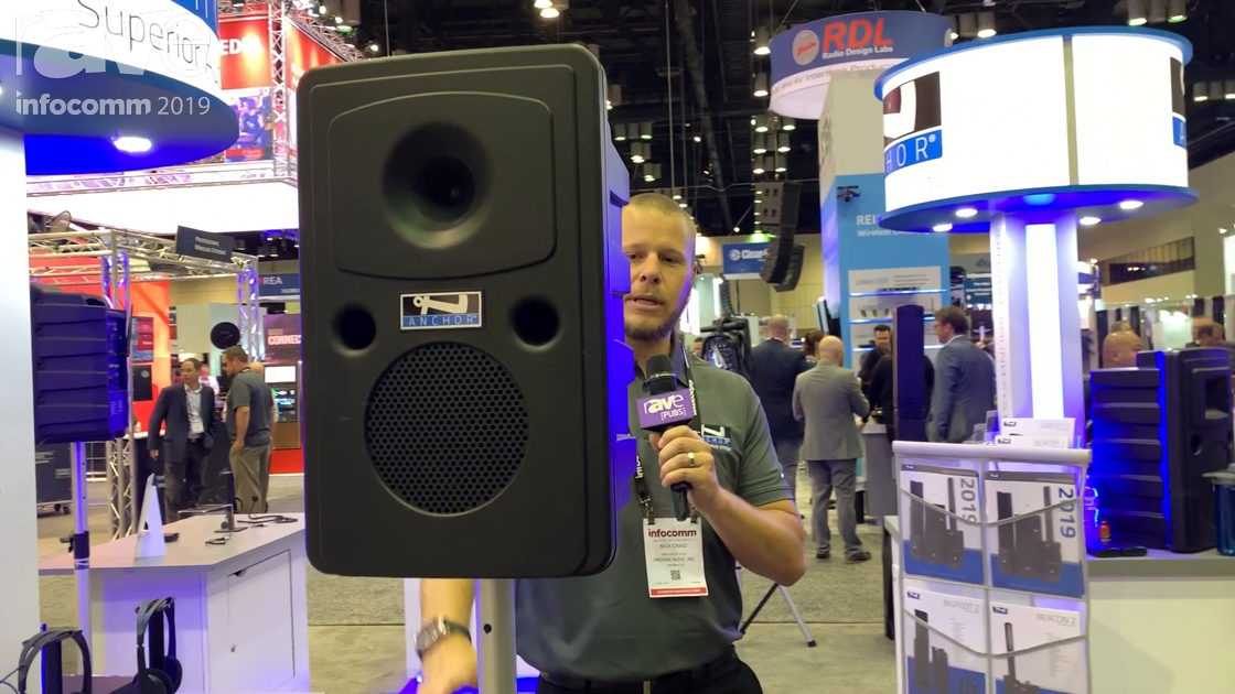 InfoComm 2019: Anchor Audio Features Small Go Getter 2 Battery-Powered PA System