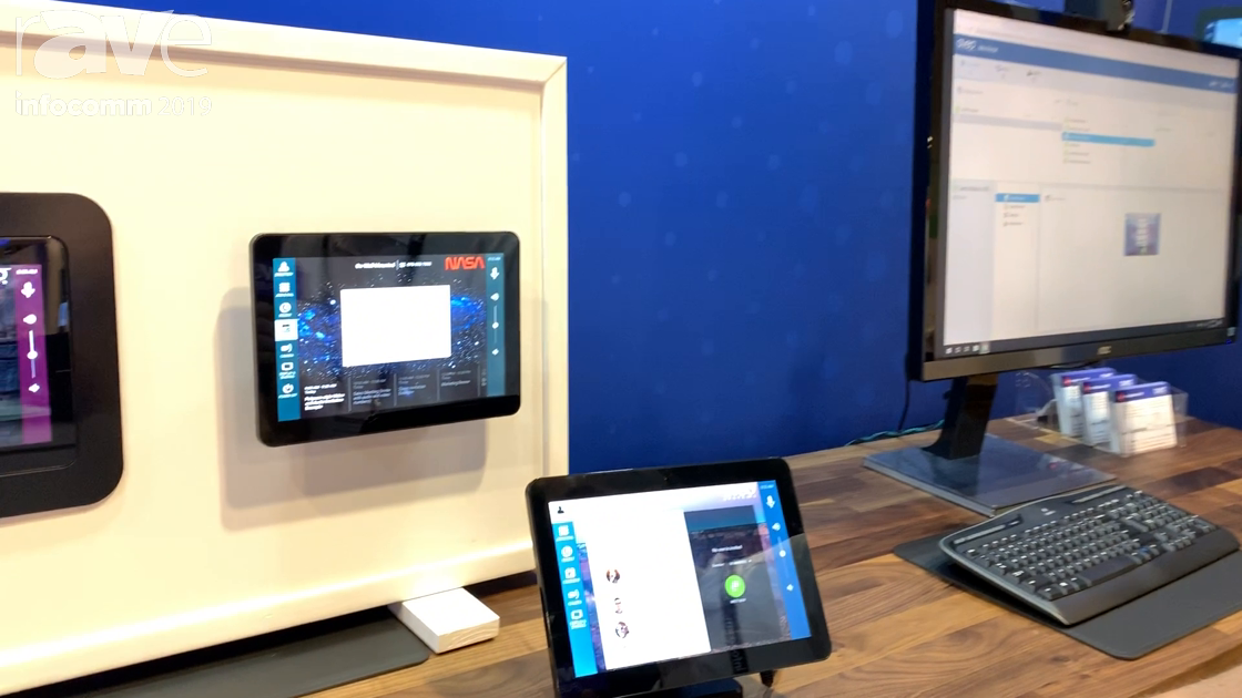 InfoComm 2019: Aveo Systems Shows New Form Factors for Mira Connect 10 Touch Panels