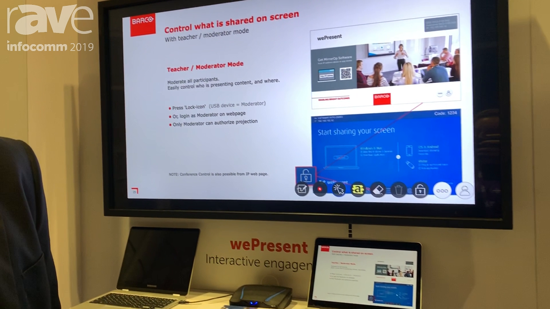 InfoComm 2019: Barco Shows wePresent Wireless Collaboration Solution With Up to 64 Connections