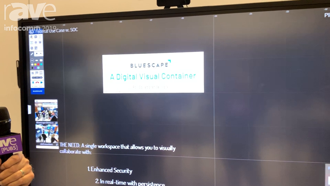 InfoComm 2019: Bluescape Partners With Dell, Demos Digital Visual Container Software