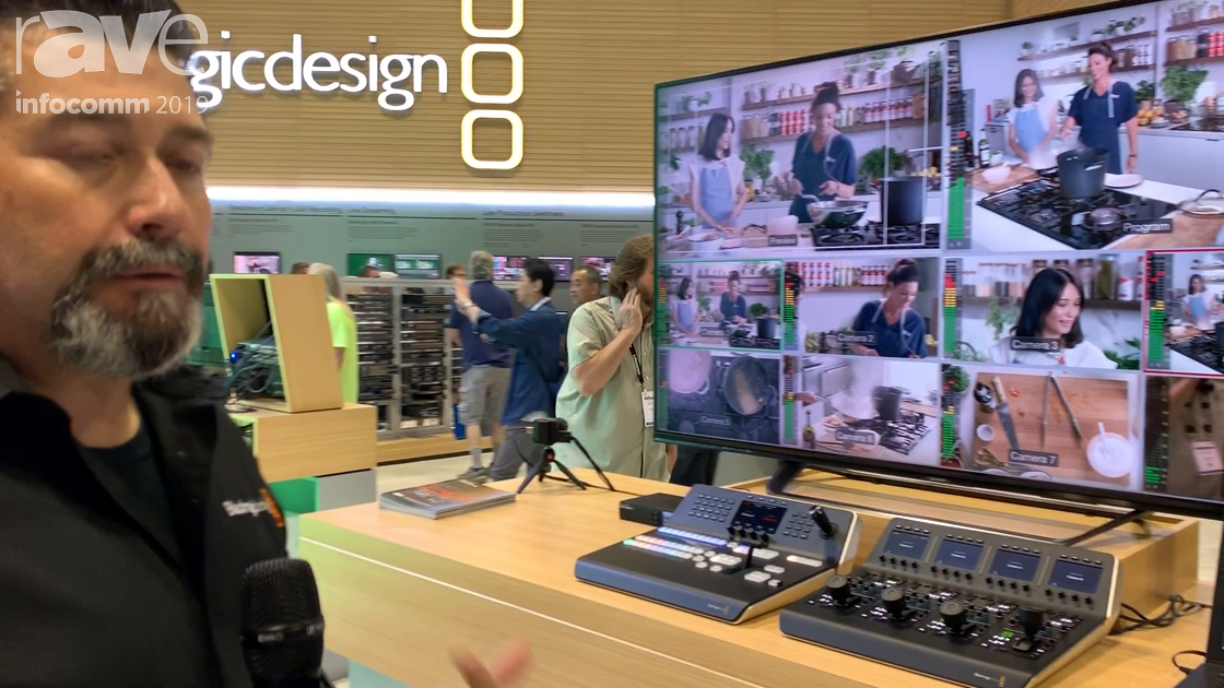 InfoComm 2019: Blackmagic Design Showcases ATEM Constellation 8K Switcher With Quad SDI Inputs