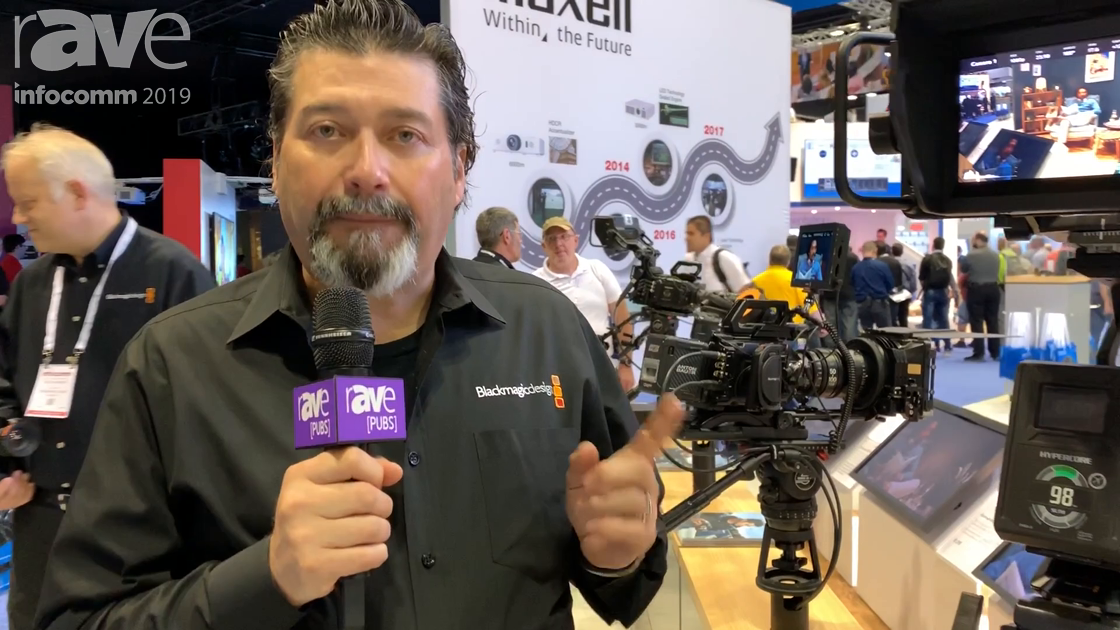 InfoComm 2019: Blackmagic Design Reveals the New URSA Mini Pro 4.6 G2 Production Camera
