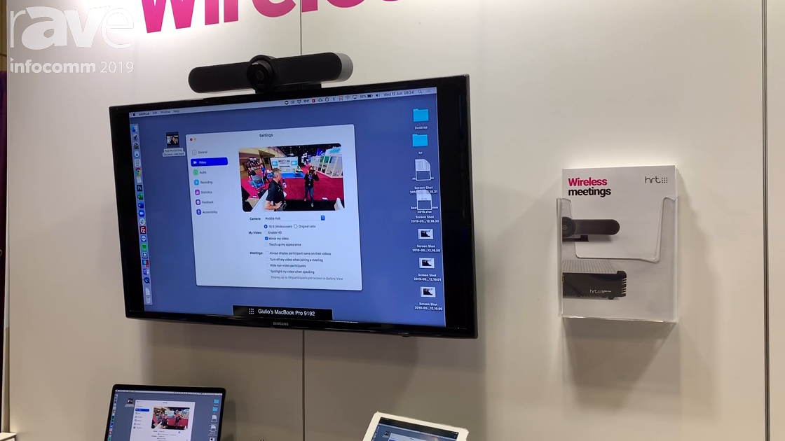 InfoComm 2019: HRT Adds Wireless Support to USB Conferencing Cameras
