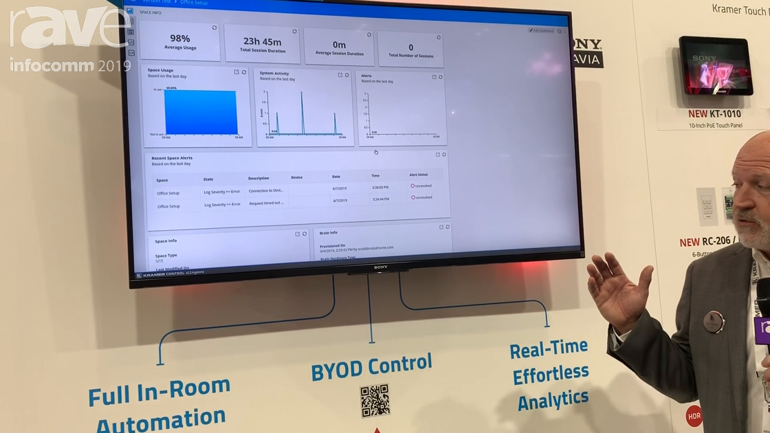 InfoComm 2019: Kramer Control BrainWare Now Added to Every Sony Bravia Monitor