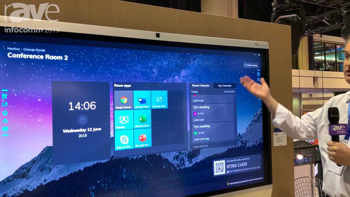 InfoComm 2019: Newline Interactive Shows Newline Launch Control for Admin Control of UCC Resources