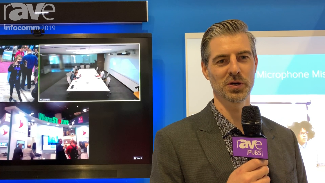 InfoComm 2019: Nureva Exhibits the HDL300 Audio Conferencing System With Microphone Mist