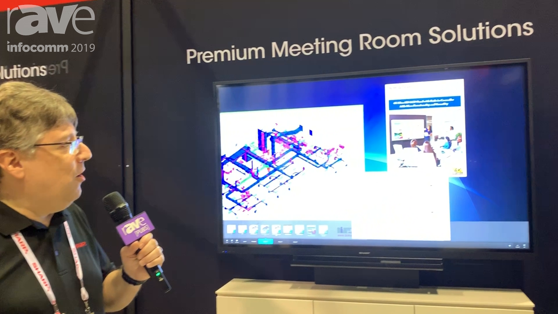 InfoComm 2019: Sharp Launches PN-L Series of AQUOS 4K Collaboration Displays With SoC, Multi-Touch