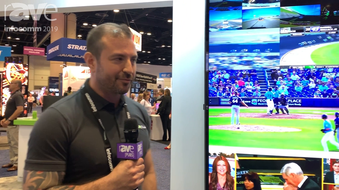 InfoComm 2019: Tripleplay Demos Digital Signage in Portrait Mode With Multiviewer Live Video Feeds