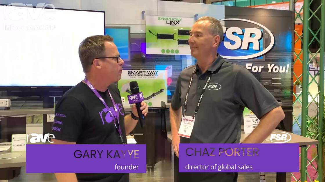InfoComm 2019: Gary Talks to Chaz Porter from FSR About Their Smart-Way Floor Raceway System
