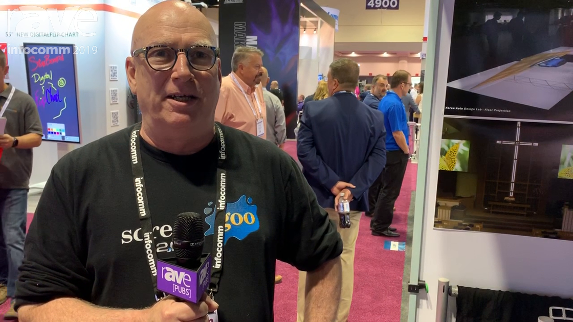 InfoComm 2019: Goo Systems Is a Paintable Projection Screen Surface, Demos on Cardboard Boxes