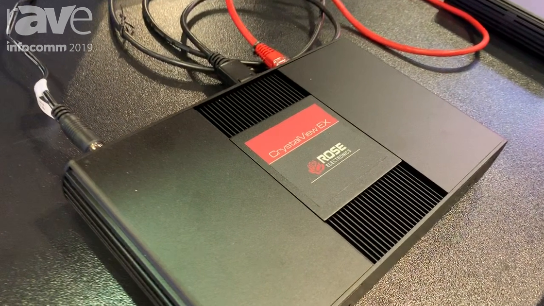 InfoComm 2019: Rose Electronics Talks About CrystalView EX KVM Extender
