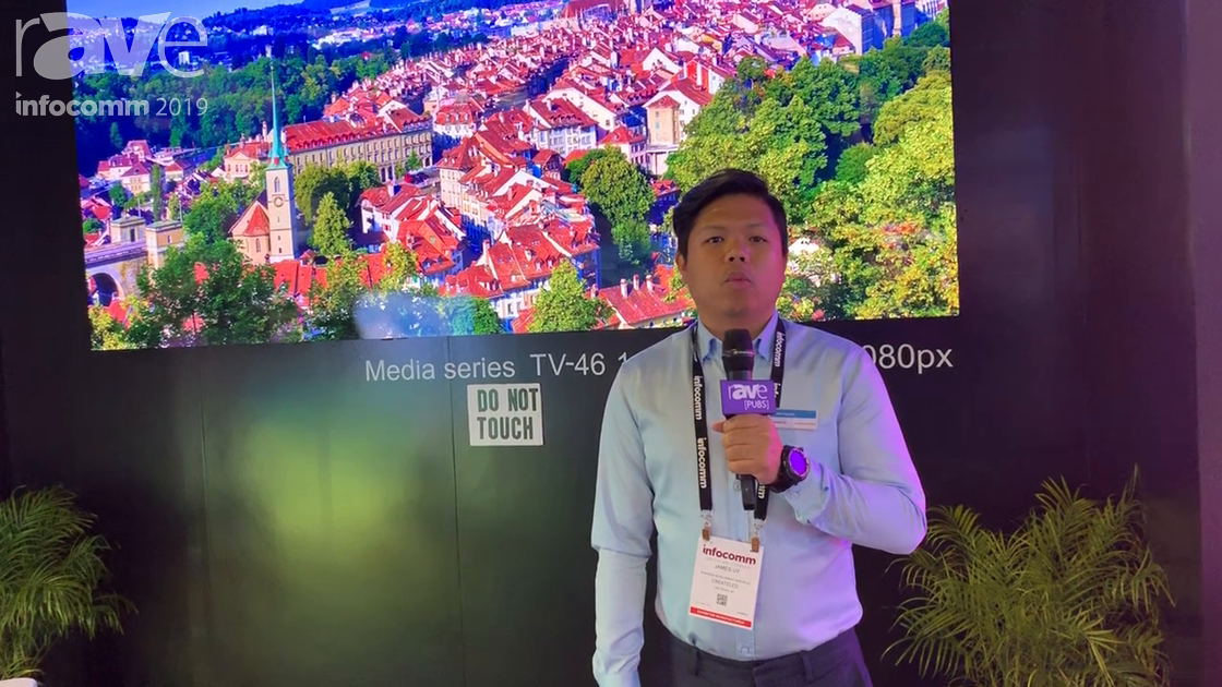 InfoComm 2019: CreateLED Introduces TV-46 1.6mm, 2.1mm, 2.6mm LED Display Line
