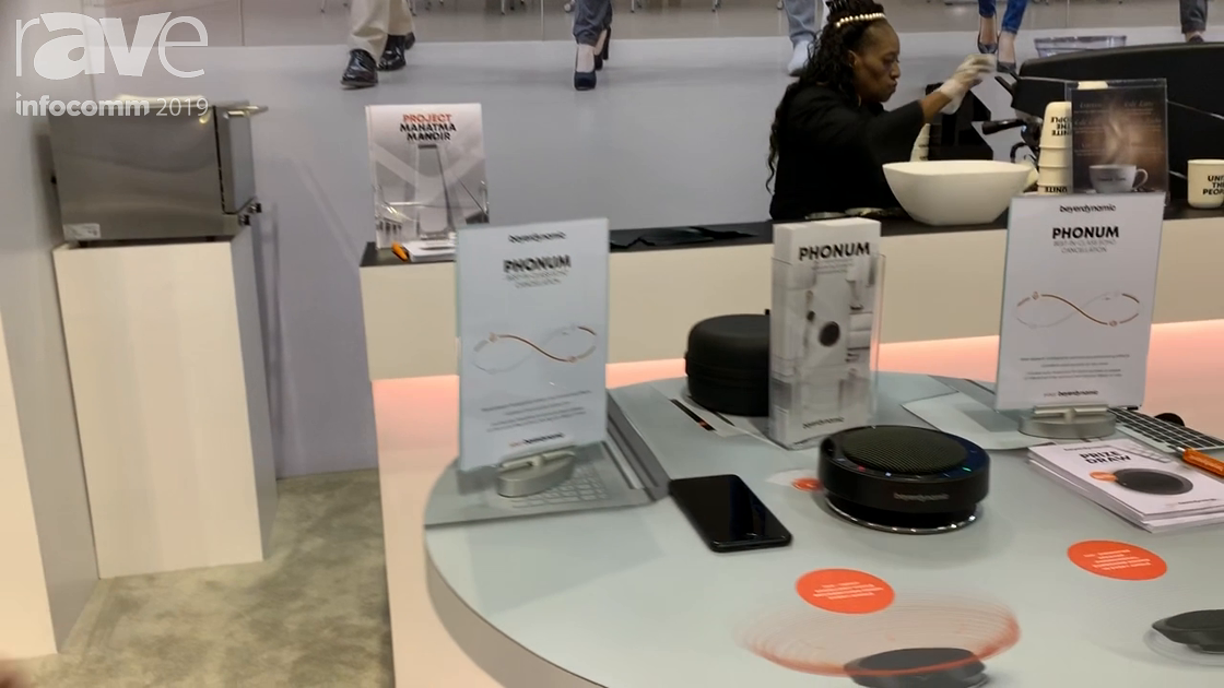 InfoComm 2019: beyerdynamic Shows Phonum, a Bluetooth Wireless Speaker Phone