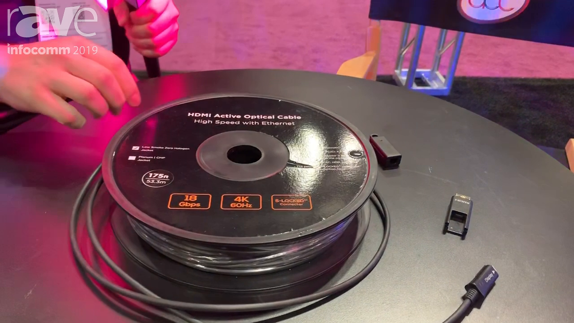 InfoComm 2019: Pro Co Sound Features HDMI Active Optical Cable
