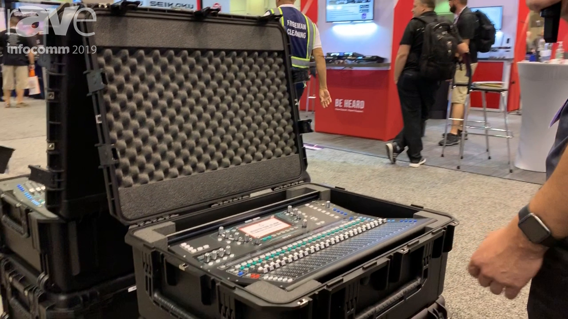 InfoComm 2019: SKB Corporation Features the 3i2922-SQ6 Case for the Allen & Heath SQ6 Mixer