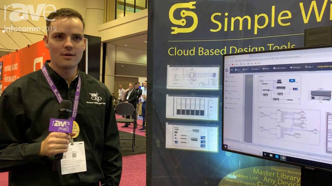 InfoComm 2019: Simple Wires Offers Cloud-Based WireCAD Design Tool