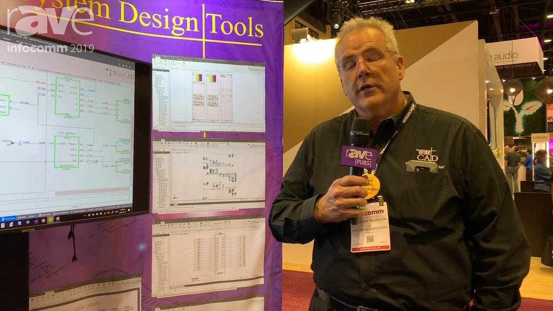 InfoComm 2019: WireCAD Is a Systems Design Tool That Helps Automate the CAD Process