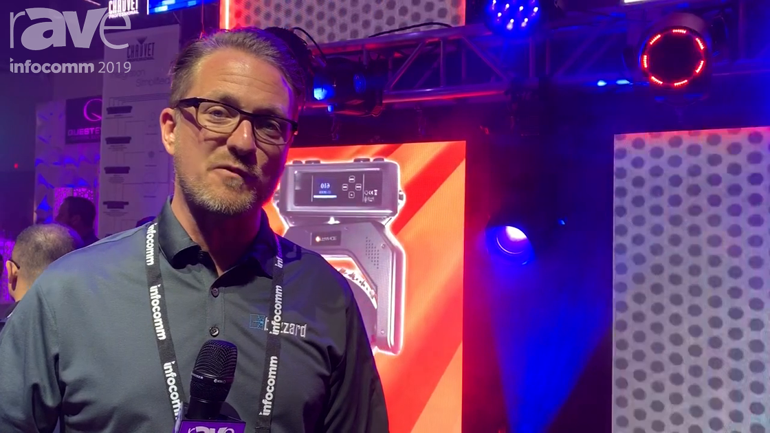 InfoComm 2019: Blizzard Shows N-Trance Moving Head Lighting Fixture with Ring of 86 RGB 3-in-1 LEDs