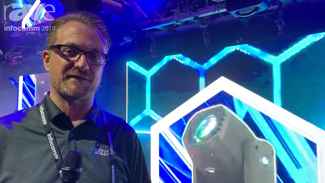 InfoComm 2019: Blizzard Presents Super-G 150 Moving Head Spot Lighting Fixture