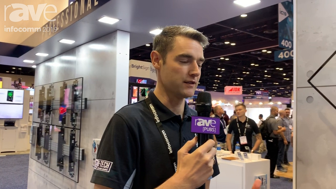 InfoComm 2019: B-Tech AV Mounts Shows BT7550 Rotation Flip Mount for Portrait, Landscape Orientation