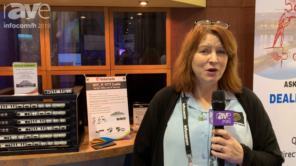 InfoComm 2019: Global Cache Shows Global Connect, an IoT and Configurable Connectivity Product
