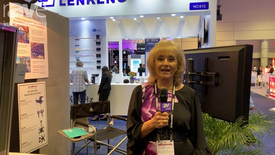 InfoComm 2019: Apollo Enclosures Shows AE7570 75-Inch All-Weather Outdoor Enclosure